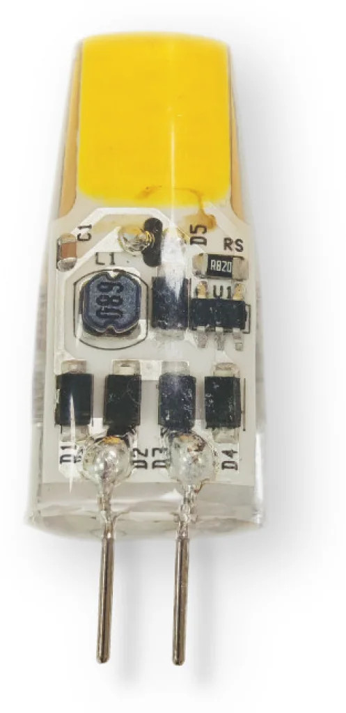 Clear 12v 2.2w LED G4 Capsule Bulb 2700K Non Dimmable 280lm =25w Integral