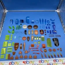 100+ Trans Large Lego Multi Color Replacement Parts Set Windshield Shield Wall