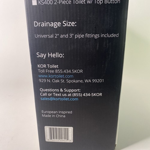 KOR Smart Toilet Combo Dx 100 Automatic Toilet Flusher New With Remote - Picture 5 of 13