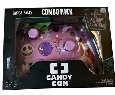 Candy Con NBC Cast Framed Edition Customizable Controller Faceplate Jack & Sally