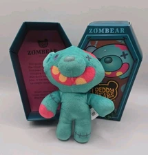 ZOMBEAR DEDDY BEARS • 5-in Plush in Coffin Case Sealed