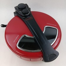 Horno para pizza de convección Hamilton Beach 1200 W 31700 encimera roja cocina