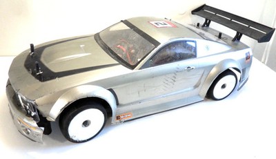 HSP Flying Fish 1/10 RC 4x4 Tourenwagen Mustang SkyRC Brushless Digital Servo 2
