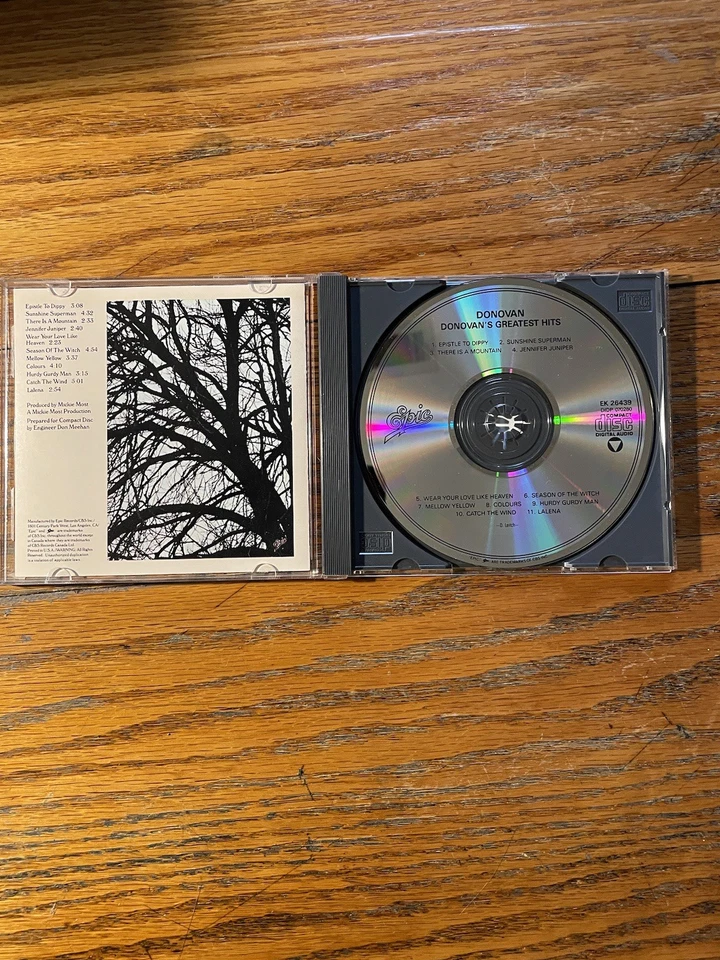 Donovan’s Greatest Hits Cd - Image 3 of 3