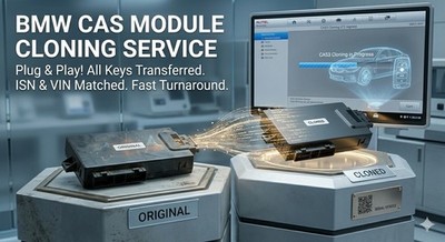 CAS MODULE CLONING SERVICE BMW AND MINI - CAS 3 - CAS 3+ - CAS 4