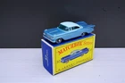 Matchbox Lesney No 57 Chevrolet Impala HTF Gpw Black Base NM Plus Original Box