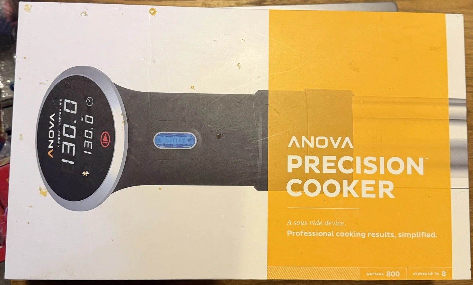 ANOVA A2.2 Culinary Sous Vide Precision Cooker Black 800 Watt Bluetooth Connect
Opens in a new windo
