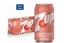 NEW! 7UP Shirley Temple Soda &ndash; 12Pack (12 fl oz Cans) &ndash; SAME DAY SHIPPING
