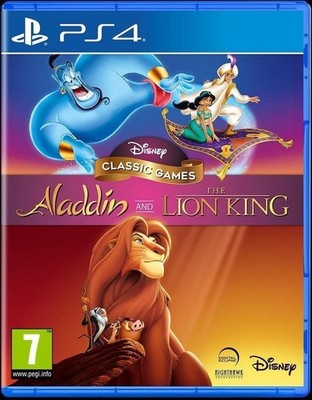 PS4 - Disney Classic Games: Aladdin and The Lion King FRA mit OVP Top Zustand