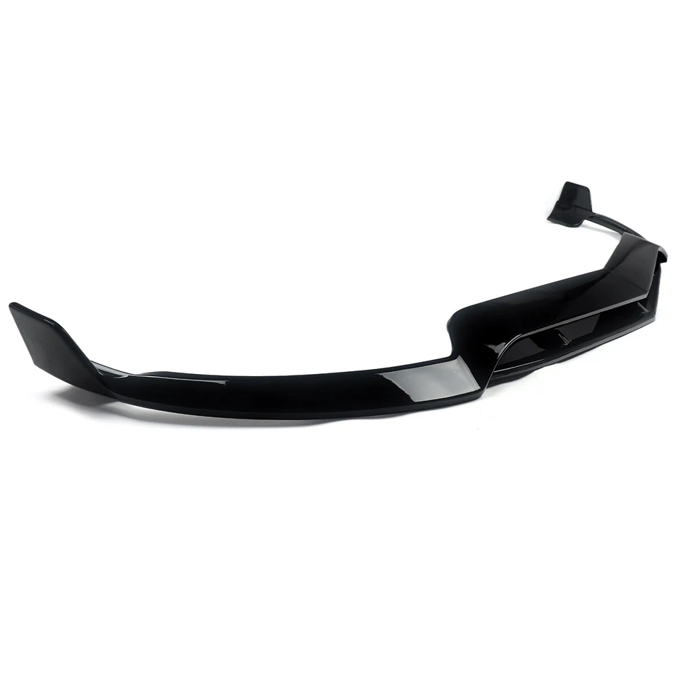 Labio divisor delantero negro brillante para Mercedes Benz W207 C207 E250 E350 2014-2016 Foto 4 de 4