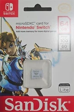 SanDisk Memory card Nintendo Switch 64GB MicroSDXC