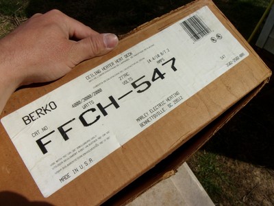 FFCH 547 4/3/2KW 277V Fan Deck Forced Ceiling Heater Electric 4000 Watt  Shop USA | eBay