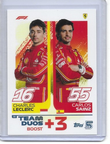 2024 Topps F1 Turbo Attax Formula 1 - Schumacher, Verstappen, Leclerc, Alonso - Picture 52 of 101