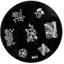 LIBERA SELEZIONE 16 stencil nail art stampaggio raschietto timbro unghie NUOVO - Foto 8 di 18