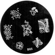 LIBERA SELEZIONE 16 stencil nail art stampaggio raschietto timbro unghie NUOVO - Foto 8 di 18