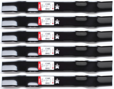 Ricambi Tosaerba Set Di 6 Lame Oregon 95-078 Per Tosaerba Dixon E Husqvarna Taglienti N 1005534