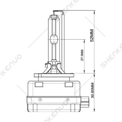 For Cadillac Escalade ESV EXT - 2X D1S Xenon HID Headlight 6000K Hight&Low Bulbs - Foto 11 di 12