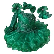 Jenniferwu Pageant Dress Handmade Beaded Dresses Toddler Pageant Princess Dress