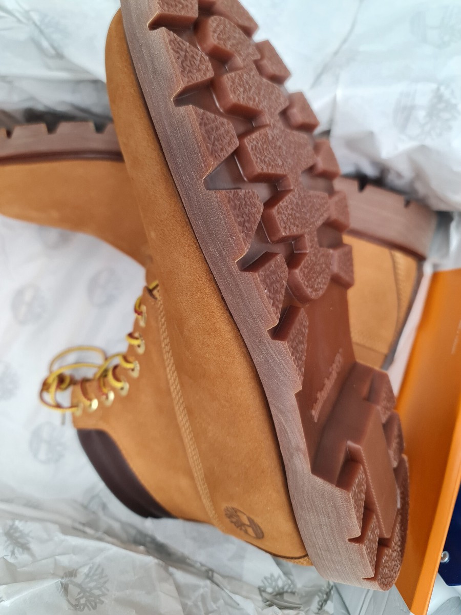 Timberland 6 Inch Classic Double Collar Waterproof Boot, Wheat