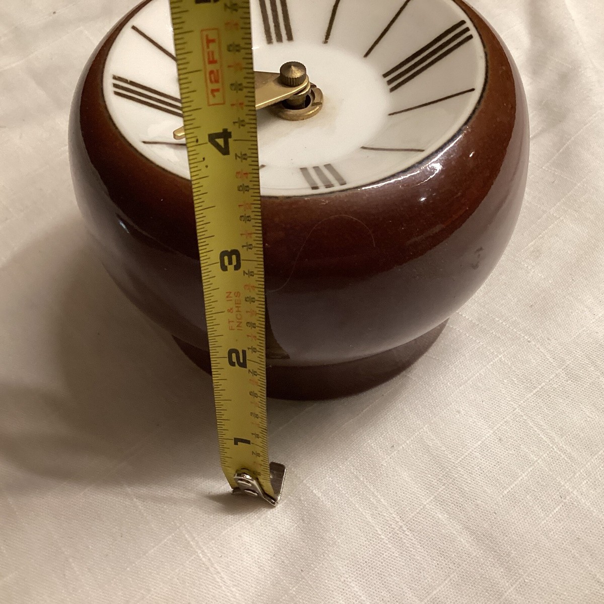 Rare Royal Copenhagen Table Clock | Snorre Læssøe Stephensen MCM 