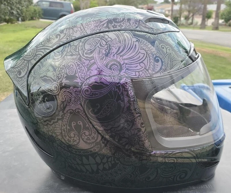 ICON Airmada Motorcycle ATV Helmet Size XXS cm 51-52 - Image 2 of 4