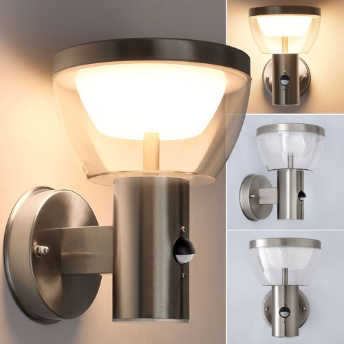 LED Außenleuchte mit Bewegungsmelder oder ohne Außenlampe Wandlampe