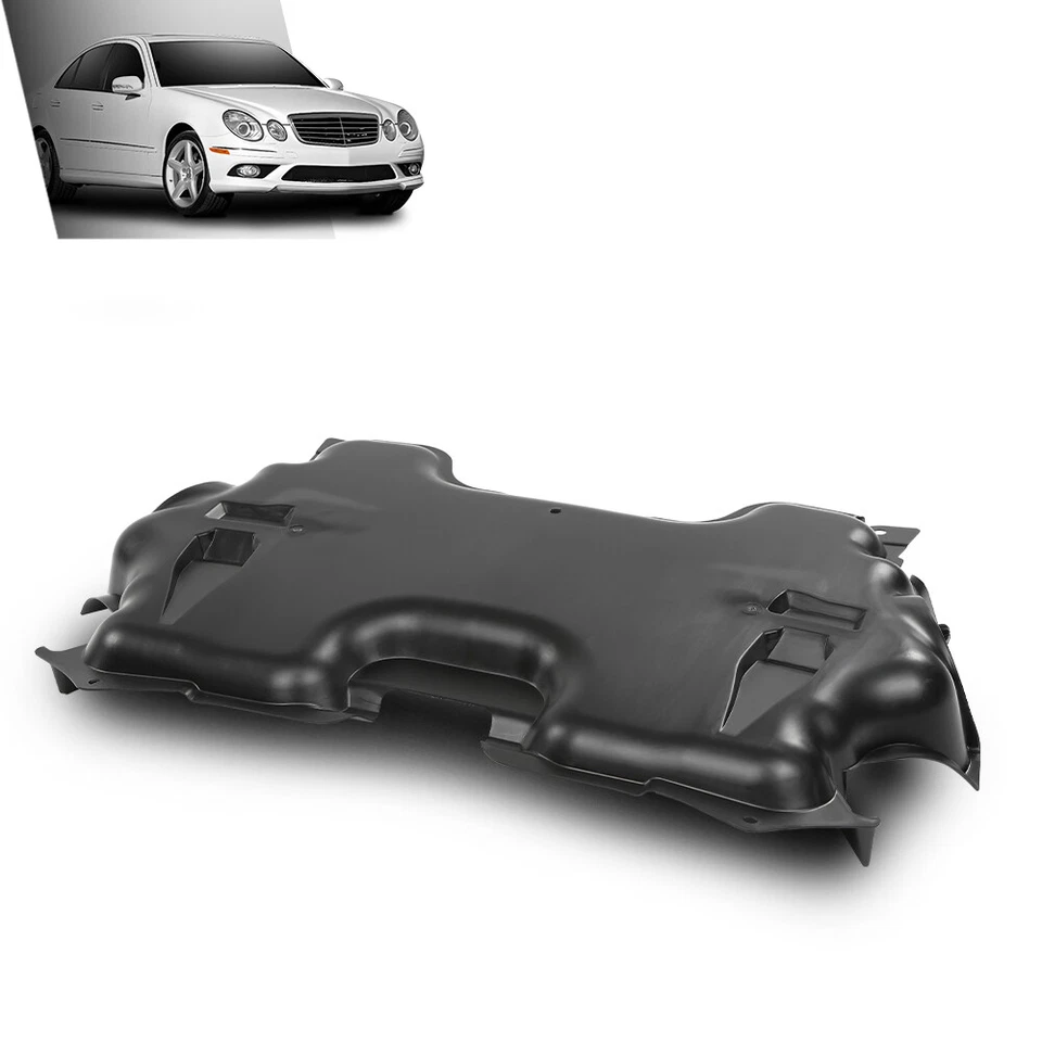 Protector contra salpicaduras del motor delantero apto para Mercedes-Benz E320 E350 2003-2009 2115242430 Foto 2 de 4
