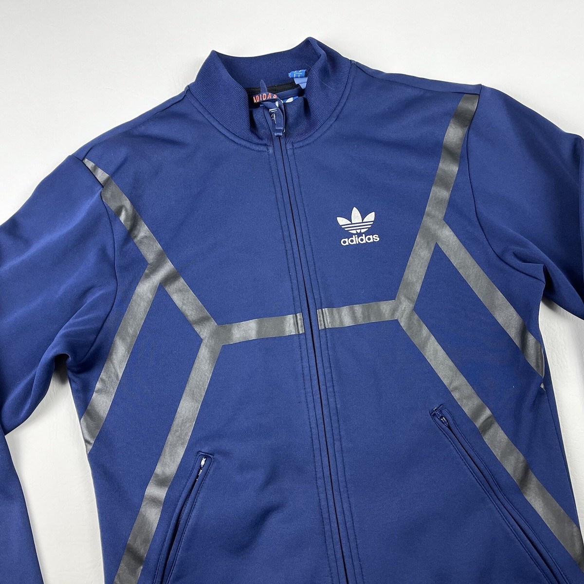 トップス adidas track jacket navy ADIDAS Originals Skateboarding Firebird Mens Track Jacket