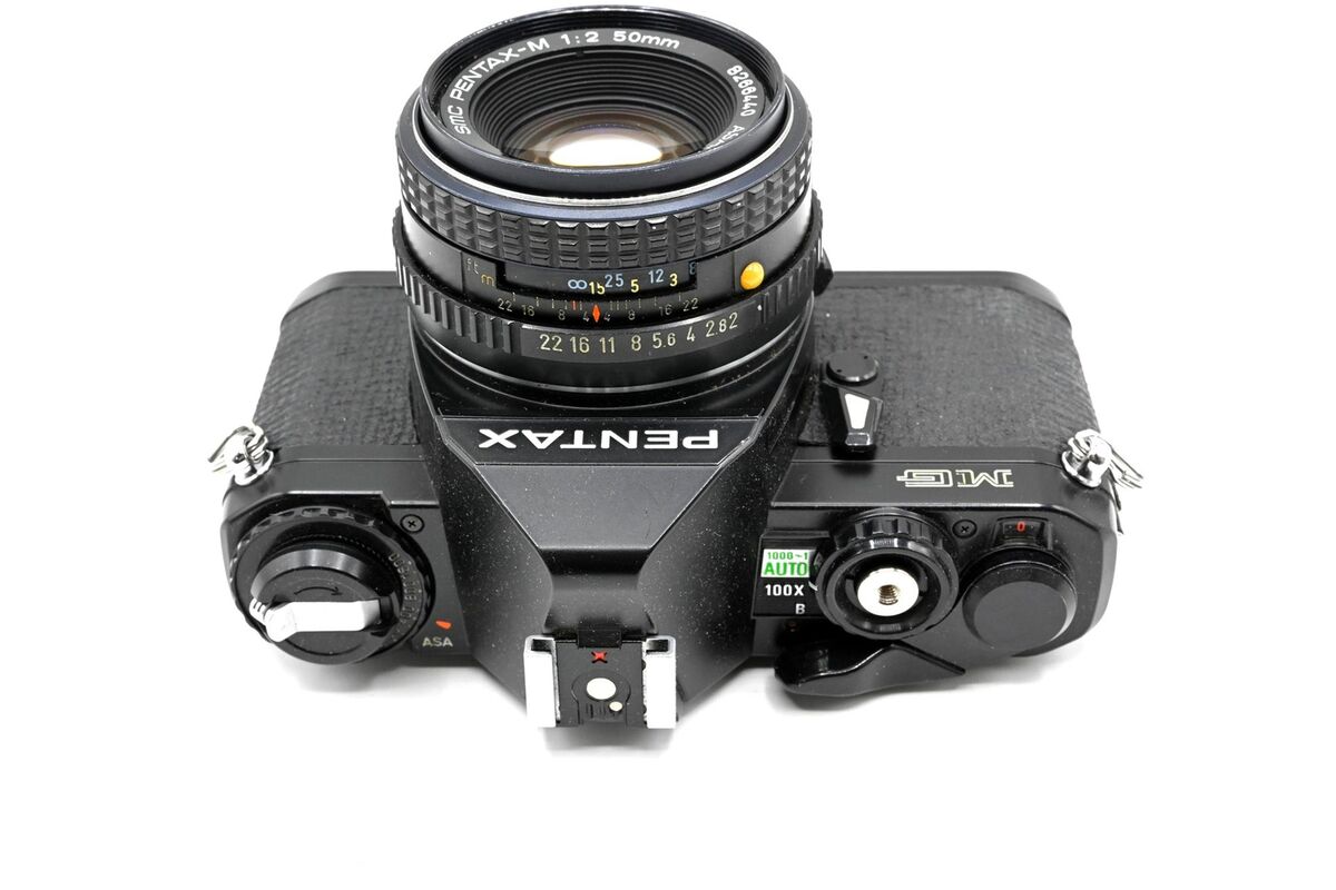 Pentax MG 35mm SLR Camera + optional 50mm lens in Black or Pentax MG 35mm SLR Camera + optional 50mm lens in Black or