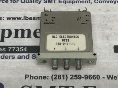 Lot of (2) RLC Electronics RF Switch STR-2-D-I-L w/Warranty