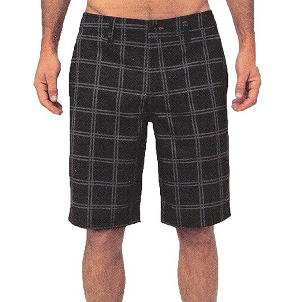 O'neill Men Stretch Light Weight Quick Dring Hybrid Short, Heather Black - 40