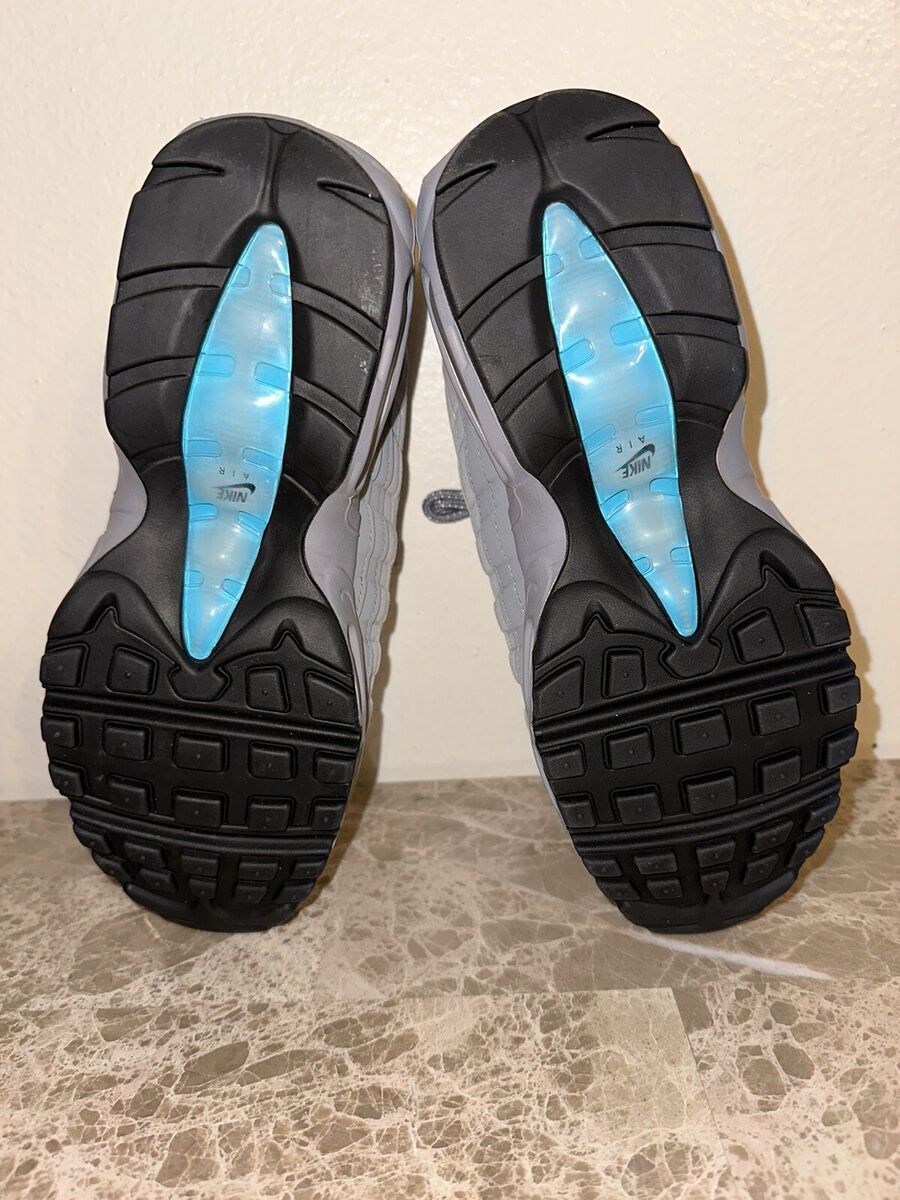 Nike Air Max 95 Retro Particle Grey Blue Fury CV1635 001 Nike Air Max 95 Retro Particle Grey Blue Fury CV1635 001