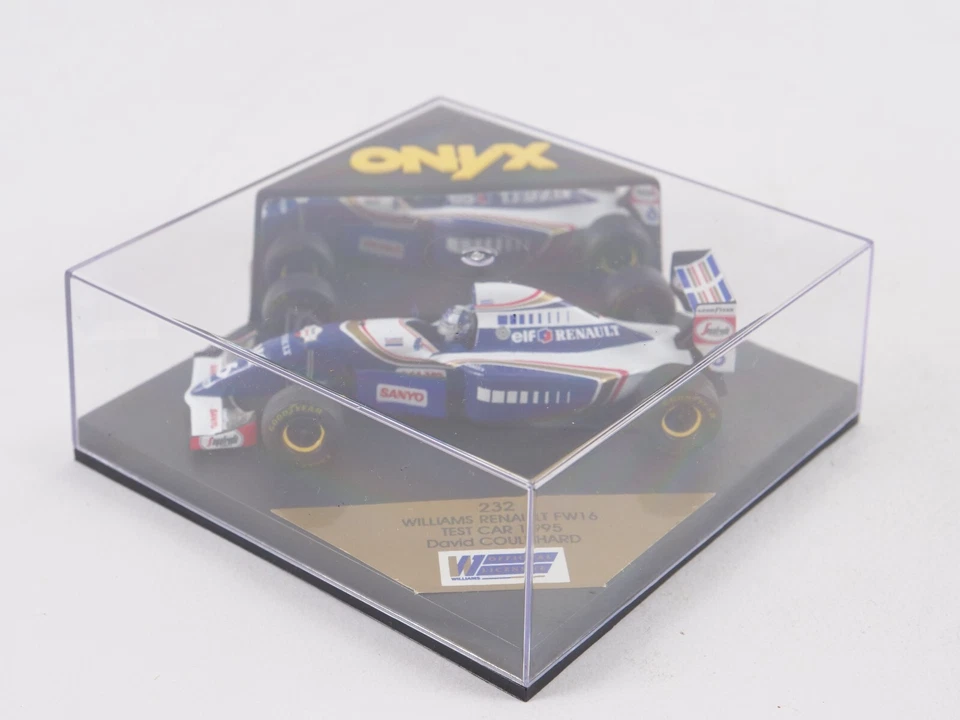 Onyx 232 Williams Renault FW16 Test Car 1995 David Coulthard - Immagine 2 di 4