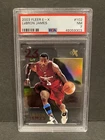 2003 Fleer E-X #102 LeBron James RC Rookie PSA 7 Basketball Card NBA Cavaliers!