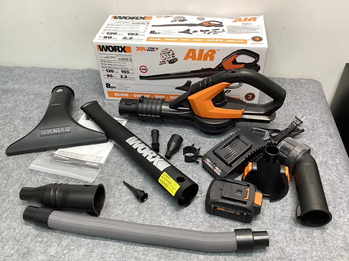 Best Buy: WORX WG545.1 20V AIR 120 MPH Cordless Handheld Blower (1