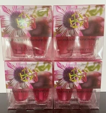Bath & Body Works ALOHA KIWI PASSIONFRUIT Lot of 4 2-Pack Wallflower Refills NEW