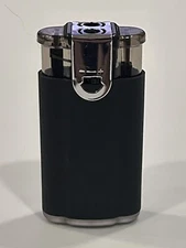 Smokezilla Flame-N-Torch Dual Butane Lighter - Black