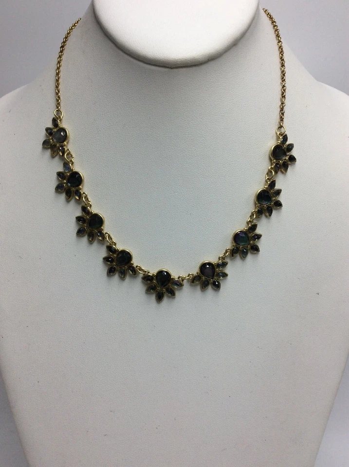 $39 LUCKY BRAND Collar Piedra Madreperla Tono Dorado #515 Foto 4 de 4