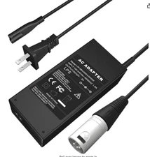 $190 Value Inokim Quick 3 Compatible Charger w 3-pin male connector for 36V batt