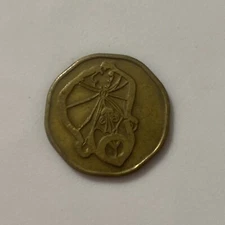 ALADDIN'S CASTLE - 8 SIDED ARCADE COIN TOKEN - 