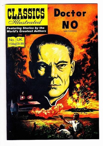 Reprint - UK CLASSICS ILLUSTRATED Ian Fleming DOCTOR NO James Bond movie version - Picture 1 of 8