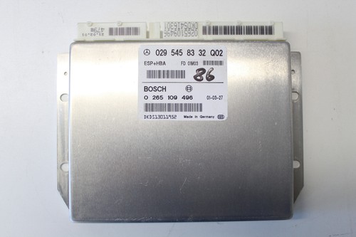 ABS ESP HBA STEUERGERÄT Original + MERCEDES A-Klasse W168 + 0295458332