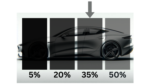 PreCut Window Tint for Nissan Ariya 24-23 4D SUV - Bild 6 von 7