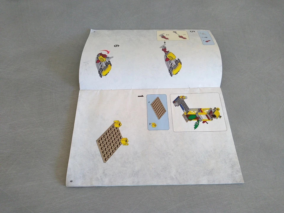 Aviso LEGO DINO 5883 – Torre Takedown – Instrucciones De Papel Originales - Imagen 2 de 4