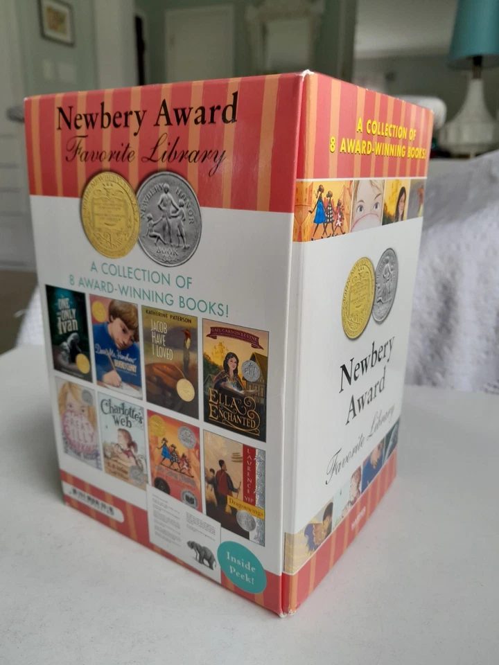 Newbery Award Favorite Library Boxed Set of 8 Award-winning paperbacks, like new - Image 4 of 4