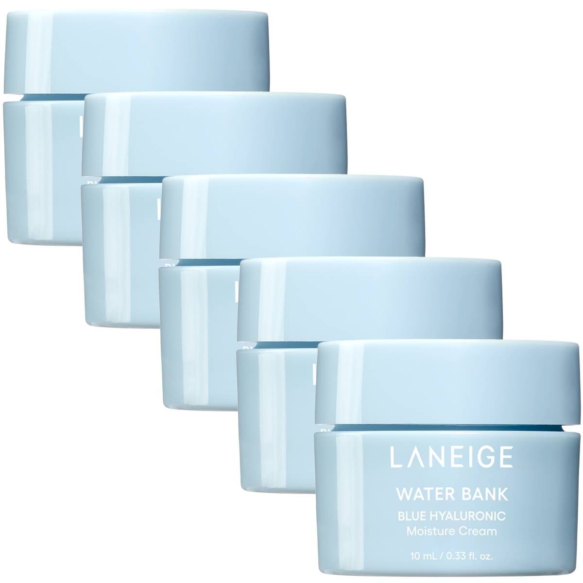 LANEIGE [ ОБРАЗЕЦ ] Банка воды Blue Hyaluronic Moisture Cream 10 мл * 5ea Всего 50 мл