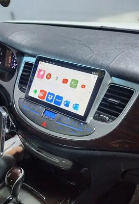 For Hyundai Genesis Sedan 2009-2014 Apple Carplay Android15 Car Radio Stereo GPS