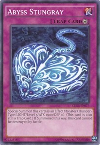 Abyss Stungray - CROS-EN077 - Common - Unlimited Edition x3 - Near Mint