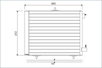 Valeo 814095 Kondensator, Klimaanlage FüR CitroËN, Ds, Opel, Peugeot, Vauxhall