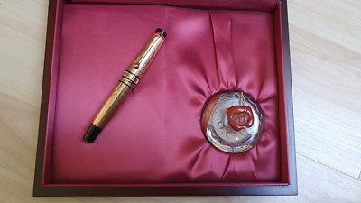 Aurora  500 Colombo 1992 Füllfederhalter, Feder 18 kt Gold